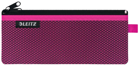 Saszetka Leitz Wow 8.5x21cm 2 kieszonki różowa
