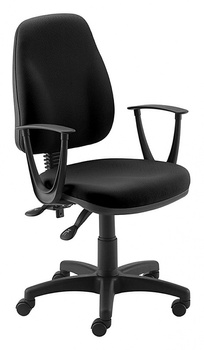 Fotel biurowy Office Products Paros czarny