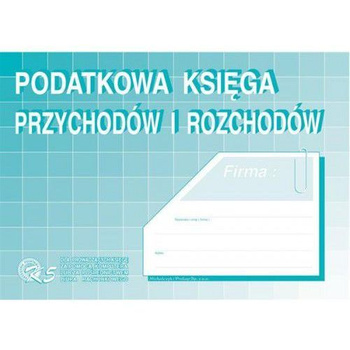 PODATKOWA KSIĘGA PRZYCHODÓW I ROZCHODÓW A4 48 KART