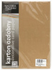 Karton ozdobny Galeria Papieru A4/230g Kraft ciemnobeżowy (20)