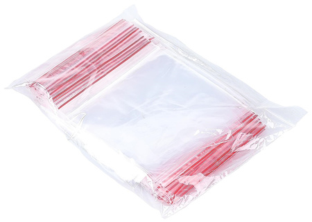 Torebka strunowa OFFICE PRODUCTS, LDPE, 100x100mm, 100szt., transparentna