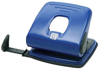 Dziurkacz Sax 418 niebieski