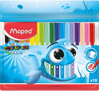 FLAMASTRY MAPED COLORPEPS OCEAN 18 KOLORÓW