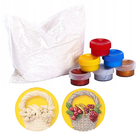 Masa solna Astra 450g z zestawem farb