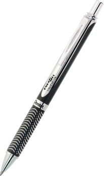 Pióro kulkowe Pentel EnerGel BL407 (wkład niebieski) metaliczny czarny