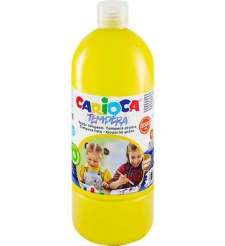 Farba tempera Carioca 1000ml żółta