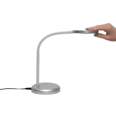 Lampka na biurko Maul Joy LED srebrna