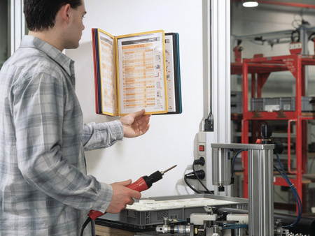 Panele prezentacyjne Durable Vario Wall 10 (na ścianę) kolorowe