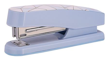 Zszywacz Deli Macaron niebieski