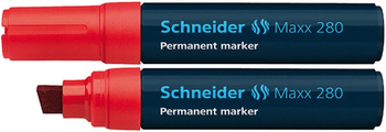 Marker permanentny Schneider Maxx 280 czerwony