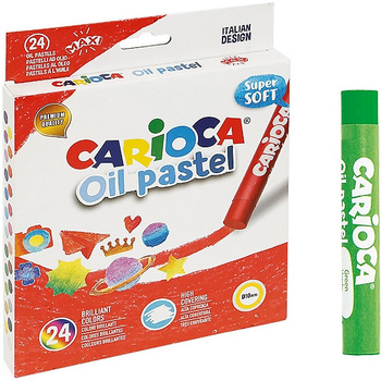 Pastele olejne Carioca 24 kolory