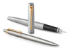 Pióro wieczne i długopis Parker Jotter Stainless Steel GT