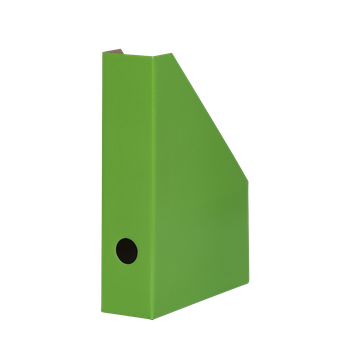 Pojemnik na dokumenty A4/70mm kartonowy zielony