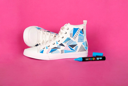 Markery z farbą plakatową Uni POSCA PC-5M 16 kolorów