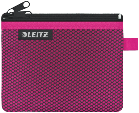 Saszetka Leitz Wow 10.5x14cm 2 kieszonki różowa