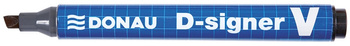 Marker permanentny Donau D-Singer V czarny