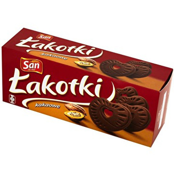 CIASTKA SAN ŁAKOTKI 168g KAKAOWE