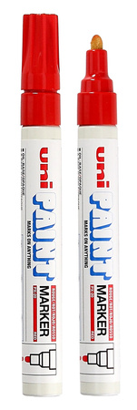 Marker olejowy Uni Paint PX-20 błyszczący srebrny