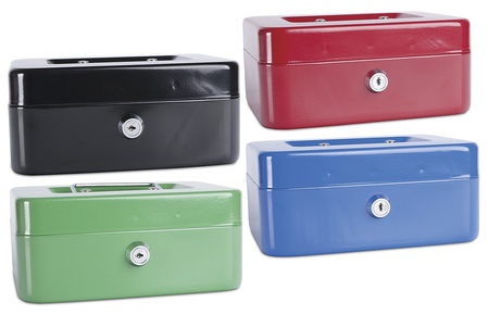 Kasetka na pieniądze Donau 200x90x160mm zielona