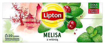 Herbata Lipton ziołowa melisa z wiśnią (20)