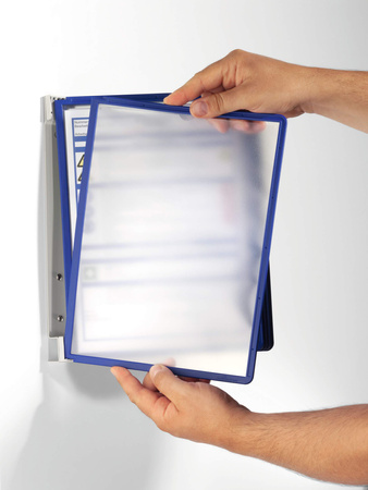 Panele prezentacyjne Durable Vario Wall 5 (na ścianę) granatowe