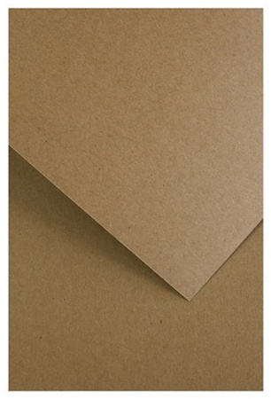 Karton ozdobny Galeria Papieru A4/230g Kraft ciemnobeżowy (20)