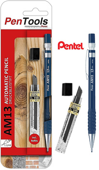 Ołówek automatyczny Pentel AM13 1.3mm (+ grafity)