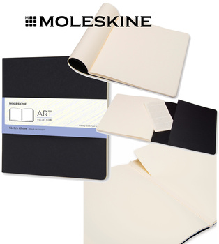 Szkicownik Moleskine S (19x19cm) czarny