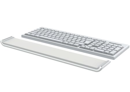 Podkładka przed klawiaturę Leitz Ergo Cosy szara