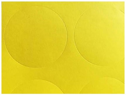 Etykiety Emerson A4 śr.40mm żółte (25)