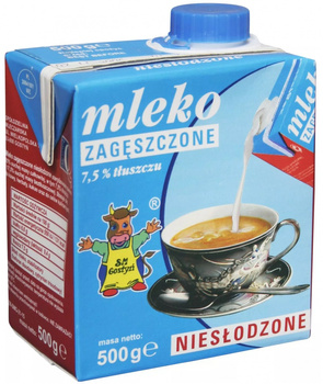 MLEKO GOSTYŃ ZAGĘSZCZONE 500g 7,5%