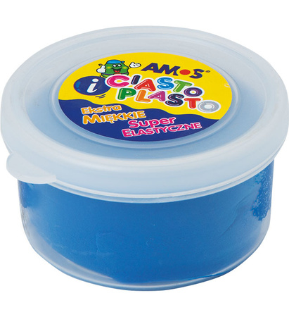 Masa plastyczna Amos Ciasto-Plasto 30g niebieska