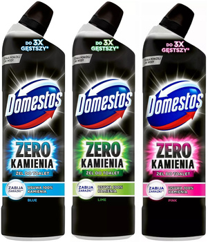 Płyn do Wc Domestos 750ml Zero kamienia Blue