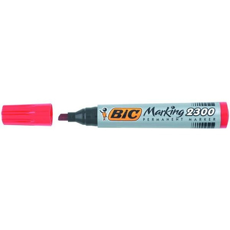 Marker permanentny BiC Marking 2300 czerwony