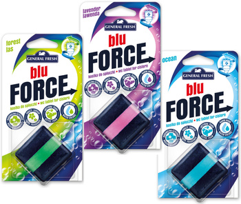 Kostka do spłuczki Force Blu 50g las