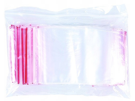 Torebka strunowa OFFICE PRODUCTS, LDPE, 80x120mm, 100szt., transparentna