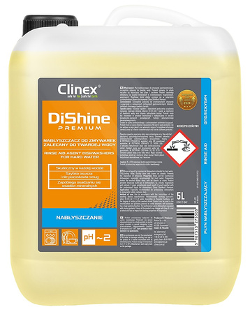 Nabłyszczacz do zmywarek CLINEX DiShine Premium, 5