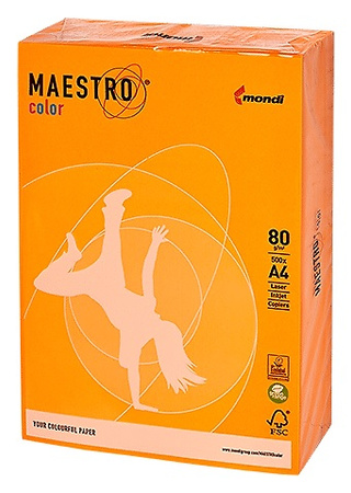 Papier Maestro Color A4/80g Intens ciemnozielony (500)