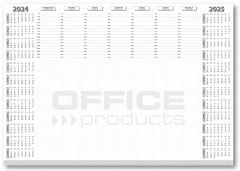 Biuwar na biurko Office Products 594x420mm 2024/2025