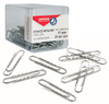 Spinacze metalowe OFFICE PRODUCTS, 77mm, w pudełku, 25szt., srebrne