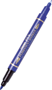 Marker permanentny Pentel N75W niebieski