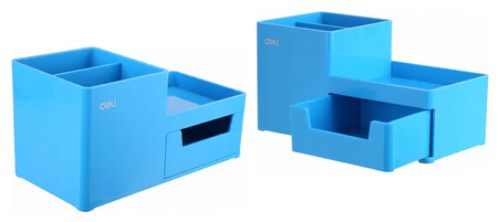 Organizer na biurko Deli Rio niebieski