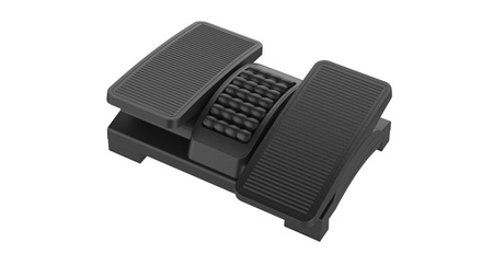 Podnóżek Q-Connect 32x43cm z masażerem czarny