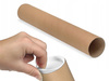 Tuba tekturowa OFFICE PRODUCTS śr. 100 mm, dł. 550 mm, na formaty A2, B3, B2