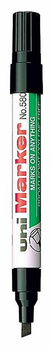 Marker permanentny Uni No.580B ścięty czarny