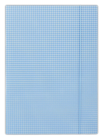 Teczka kartonowa z gumką Donau A4/400g w kratę czerwona