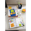 KARTECZKI POST-IT SUPER STICKY 76x127mm MIX KOLOR (6x90)