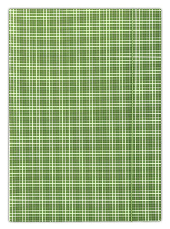 Teczka kartonowa z gumką Donau A4/400g w kratę pomarańczowa