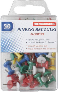 Pinezki do tablic MemoBoards (50)