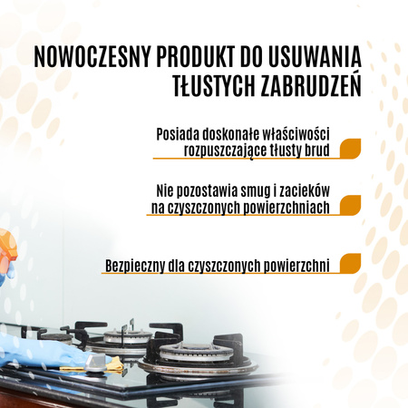 Preparat Clinex FastGast 1L (do usuwania tłustych zabrudzeń)